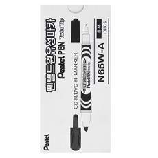 Pentel 飛龍文具 點播機 N65W-A, 黑色的, 10片