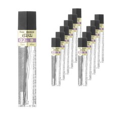 Pentel 飛龍文具 自動鉛筆芯 B C502-B, 0.2mm, 12個