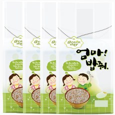엄마밥줘 현미담은 쌀눈쌀, 1kg, 4개
