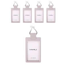 deLi Noosain ABS 現代項鍊身份證夾 5 件套 NS126, 隨機發貨, 1套