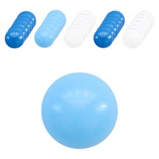 AHATOY 金剛海洋藍球 80入, 深藍色 + 天藍色 + 白色