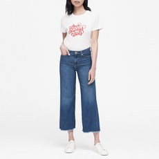 바나나리퍼블릭 여성용 프라이드 2019 러브 윈즈 티셔츠