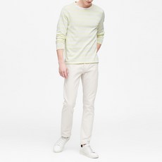 바나나리퍼블릭 남성용 수피마 코튼 크루넥 스웨터