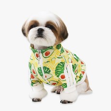 ITS DOG 酪梨拉鍊運動衫, 黃色