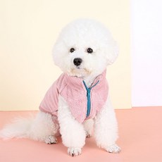 ITS DOG 柔軟天鵝絨背心, 粉紅色