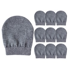 Doobalro 麻灰色半筒穆勒襪 10雙