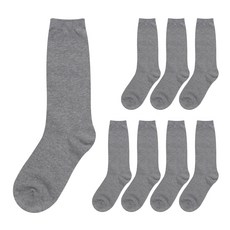 TWOTOSOX 女款素色長襪8雙