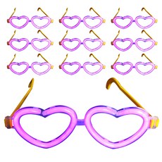 파티쇼 콘서트야광안경, 하트핑크, 10개