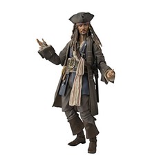 萬代S H Figure Arts神鬼奇航傑克船長150mm完成品公仔 BD214775, 1個