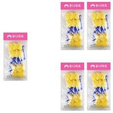 Uniart 蓋章海綿 11號, 混合顏色, 5個