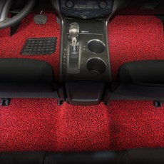 순수 코일 카매트 확장형 3p, 현대 팰리세이드 (2018년 ~ 2022년), 레드 + 블랙