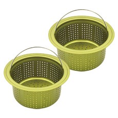 RUENA Swan Sink 銀色排水過濾器, 單色, 2件