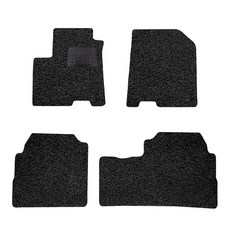 순수 코일 카매트 일반형 4P, 기아 니로 전기차 (2016년 ~ 2019년), 올블랙