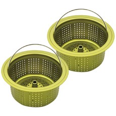 RUENA Swan sink silver drain sieve strainer 僅用於脫水, 單色, 2件