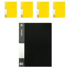 Bluemato A4透明文件夾 30頁 CFP002, 隨機出貨, 5個