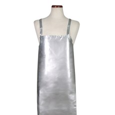 Bydeco 大型雙面防水圍裙, 銀色, 1個