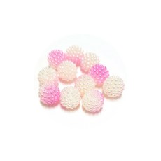 메이킹북스토리 DIY 만들기재료 비즈 500g, 1개, 오도독 투톤 핑크