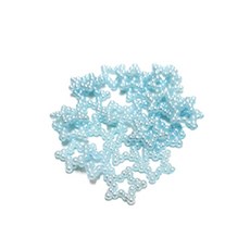 메이킹북스토리 DIY 만들기재료 비즈 500g, 1개, 별 스카이블루