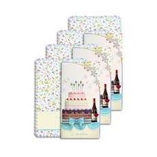 霧之國 祝賀感謝信封 文藝復興, 蛋糕, 4套