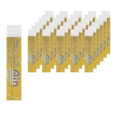 Pentel 飛龍文具 Ain 橡皮擦 ZETH07G-W, 黃色, 36入
