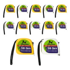 BlueMato FH捲尺TMS009隨機出貨, 12個, 7.5m