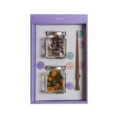 LEELORA 花茶禮盒組, 金盞花茶 10g+櫻花茶 7g, 1組