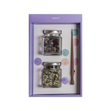 리로라 꽃차 선물세트, 수레국화 6g + 아카시아 7g + 화차집게 + 쇼핑백 + 엽서, 1세트