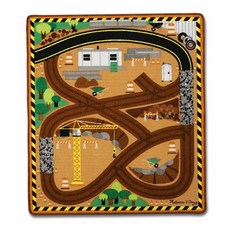 Melissa&Doug 美國瑪莉莎 建築遊戲墊 MD9407, 混色