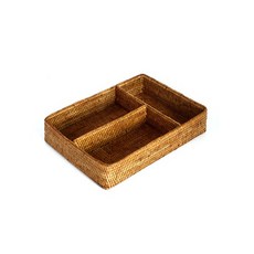 BIK 藤編湯匙籃 IT CO 074, 單一顏色, 1個