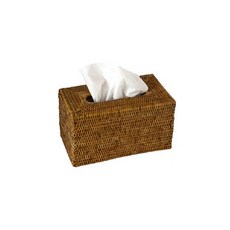 BIK 藤編長方形面紙盒 IT CO 113, 1個