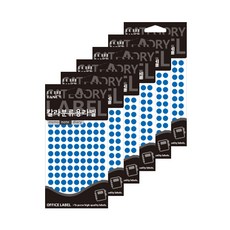 Petit 彩色分類用標籤貼紙 20-305B, 15入, 6個