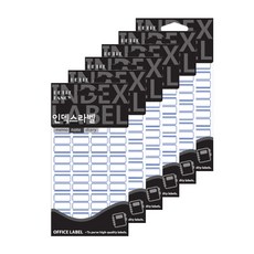 Petit 索引標籤貼紙 23 x 23 mm 20-101B 20入, 藍色, 6個