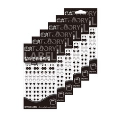 Petit 眼球貼紙 20-015, 12件, 6個