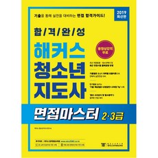 2019 합격완성 해커스 청소년지도사 면접마스터(2 3급), 위더스교육