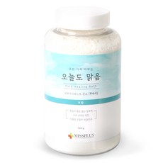 미스플러스 오늘도 맑음 유아 입욕제 무향, 360g, 1개