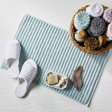 SOFT TOUCH 棉質浴室腳踏墊, 薄荷
