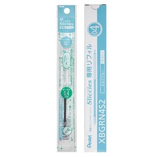 Pentel 飛龍文具 Sludge 圓珠筆芯筆芯 0.4mm BGRN4S2 10p, 牛奶藍, 1個