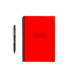 ROCKETBOOK Everest 智慧筆記本 Executive A5 + 筆, 紅色, 1套