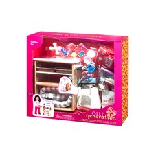 Bahat Ozzy 娃娃寵物店填充配件套裝, 混色