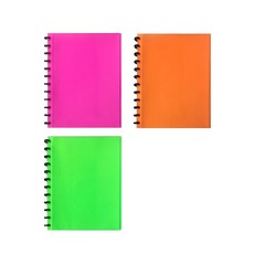 Bluemato A4 可拆式透明文件夾 30頁 CFP009, 隨機出貨, 3個