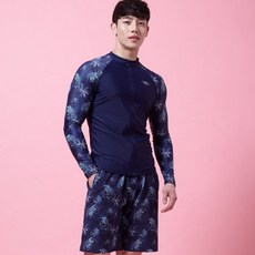 KOOGI 男款圖案防水泳衣 KT-M489