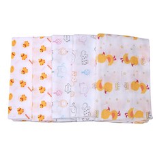 BeBeOne 多用途方形布尿墊巾 5款組, D款, 1組