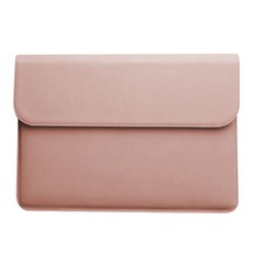 BAGnBAGs 가죽 맥북 파우치 Slim-100, 핑크, 1개