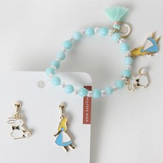 BABYLEE 造型耳夾+手鍊組