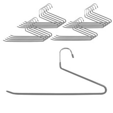 Decozin Deco塗層直筒褲架, 灰色的, 20個