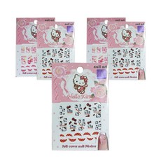 HELLO KITTY 孩童全覆蓋指甲貼紙, 隨機出貨, 5個