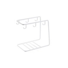 저스틴 키친 컵&그릇 정리대, 화이트, 1개