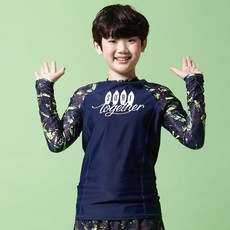 KOOGI ADVENTURE 男童印花長袖防曬衣 KY-M838