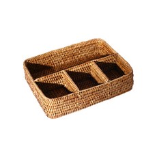 BIK 藤編咖啡籃2 IT CO 205, 單一顏色, 1個