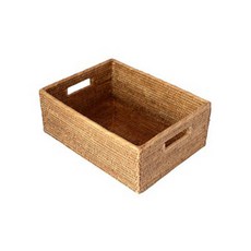 Bik 藤製長方形籃子中號 IT CO 035, 單色, 1個